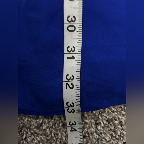 5/$25 Charlotte Russe bright blue strappy sundress size medium - Picture 6 of 7